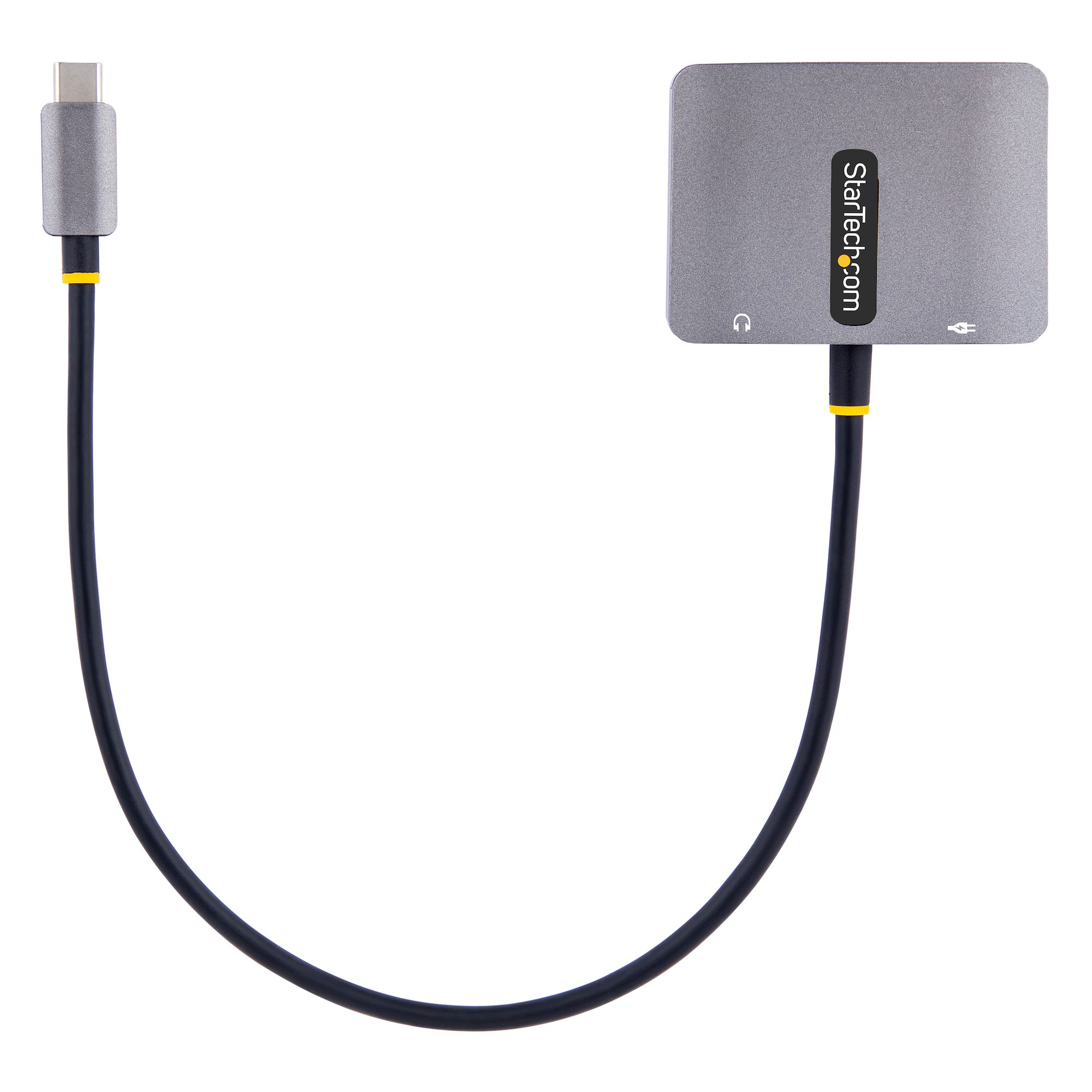 USB C VIDEO ADAPTER 4K 60HZ 4K 60HZ 3.5MM AUDIO 100W PD