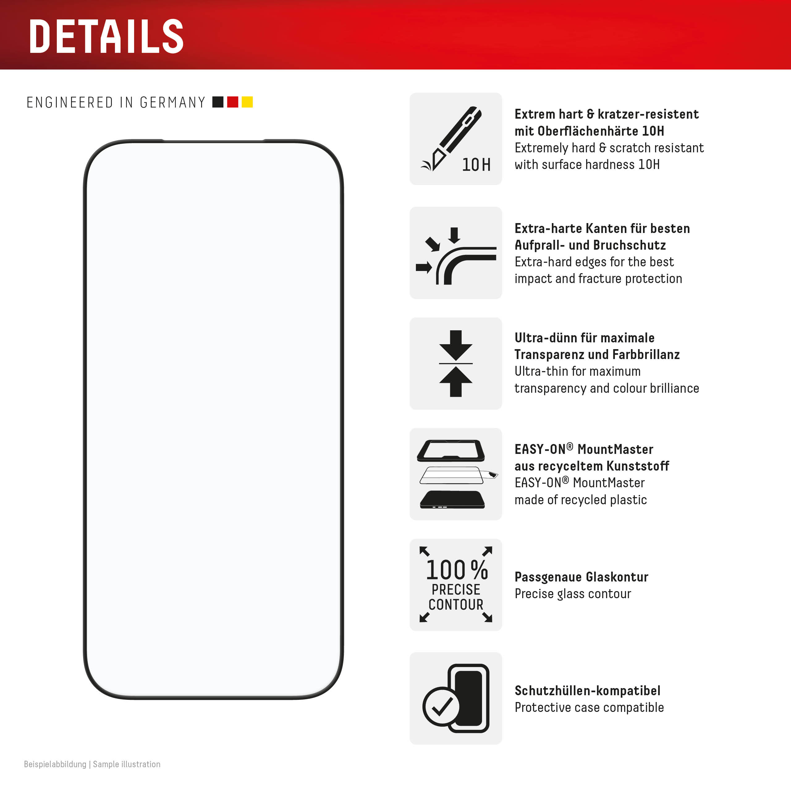 DISPLEX Premium Glass MM Apple iPhone 17 Pro