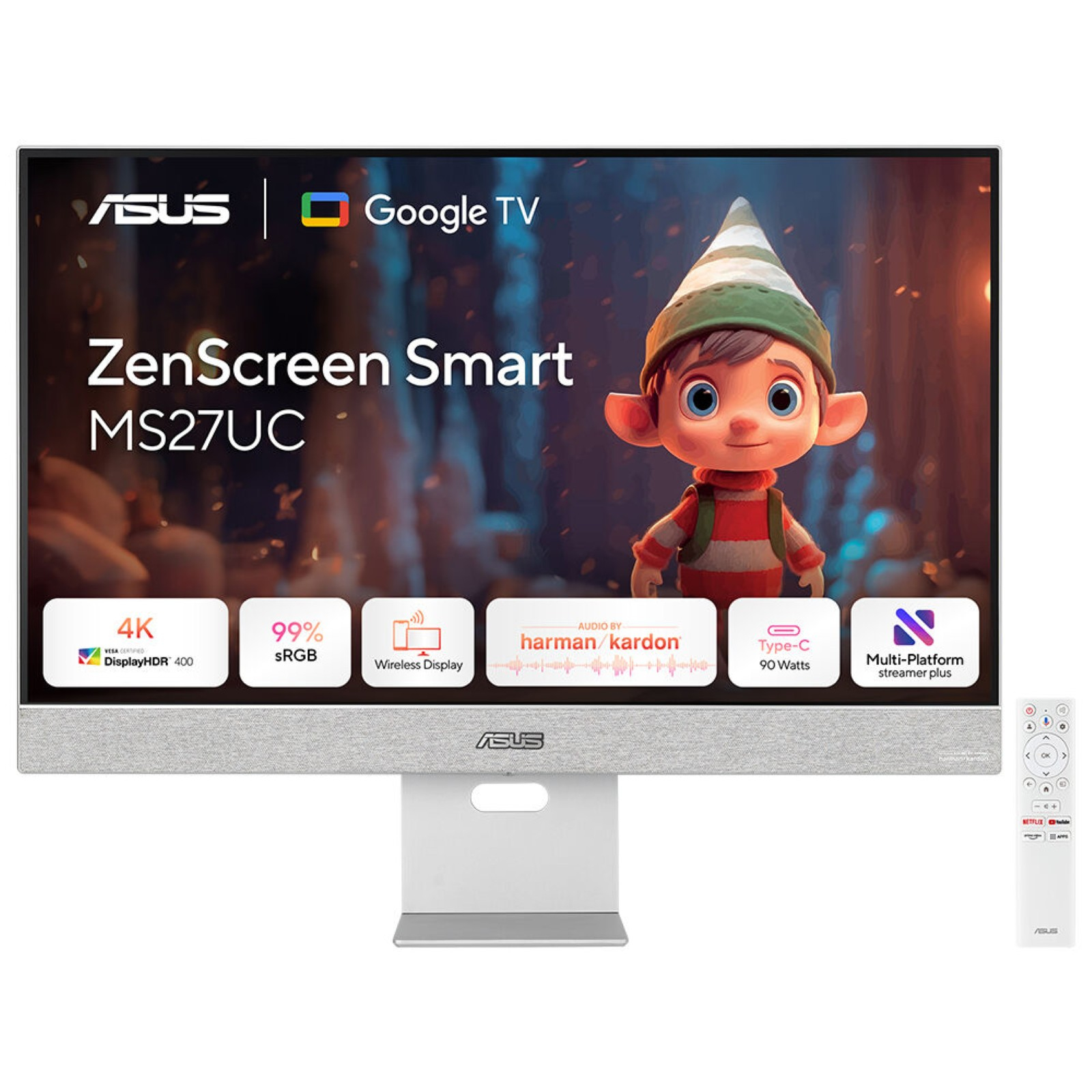 ASUS ZenScreen MS27UC 68.58cm (16:9) UHD HDMI DP