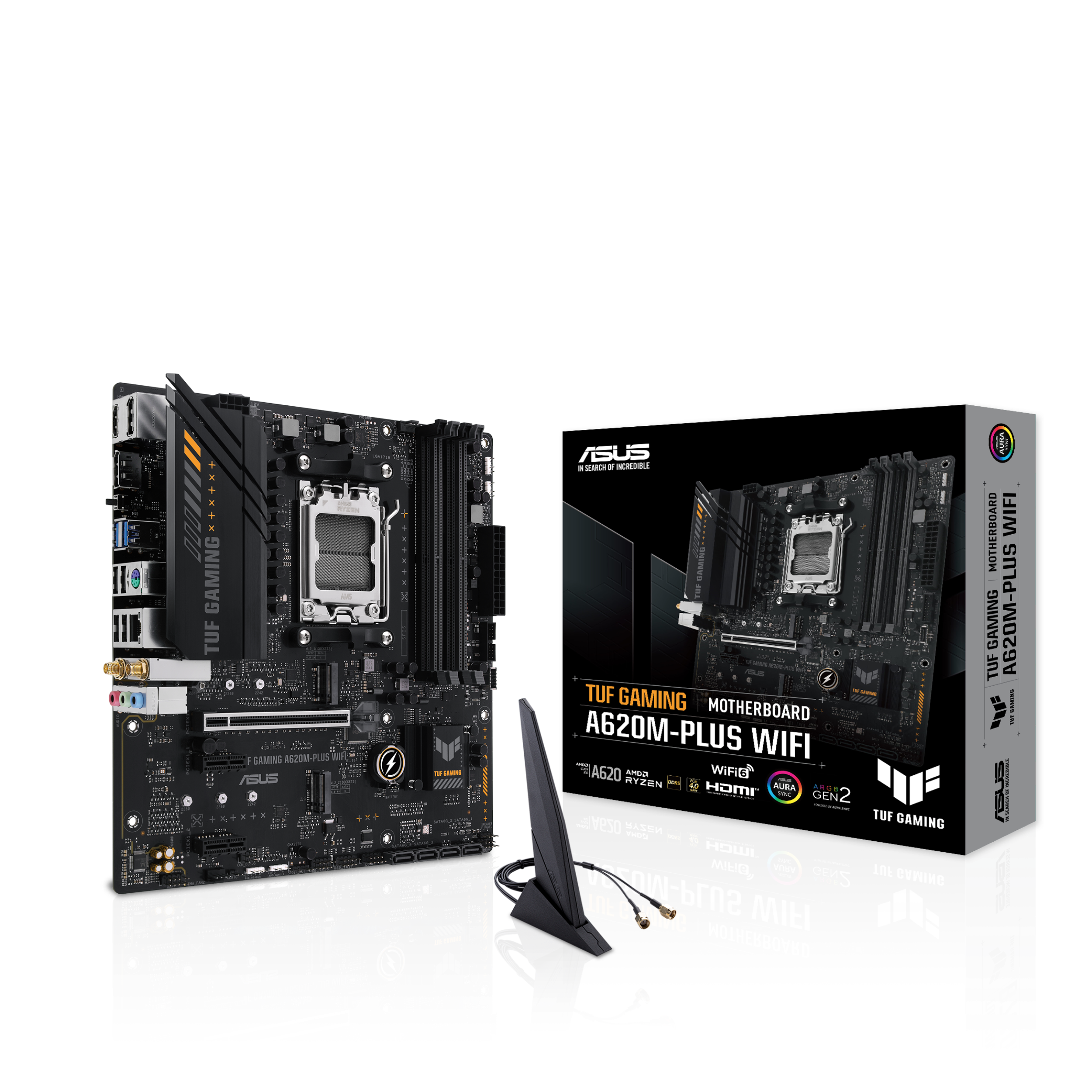 TUF GAMING A620M-PLUS WIFI, Mainboard