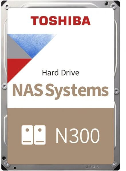Toshiba 8.9cm (3.5) 16TB SATA3 NAS N300 7200RPM intern bulk