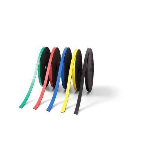 nobo Magnetband schwarz 1,0 cm x 5,0 m, 1 Rolle