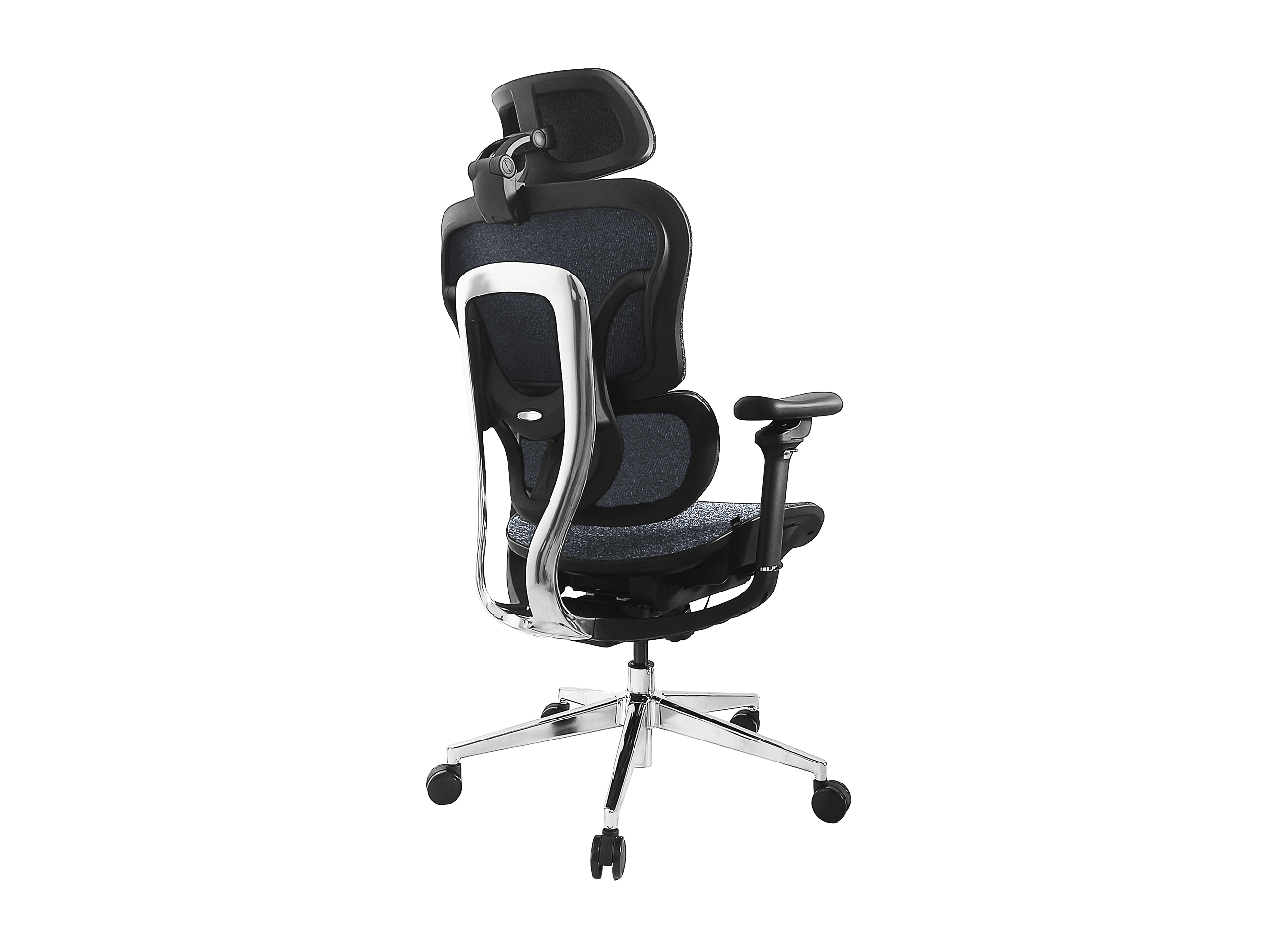Equip Ergonomischer Bürostuhl+Kopf/Armstützen blau/schwarz lite Retail