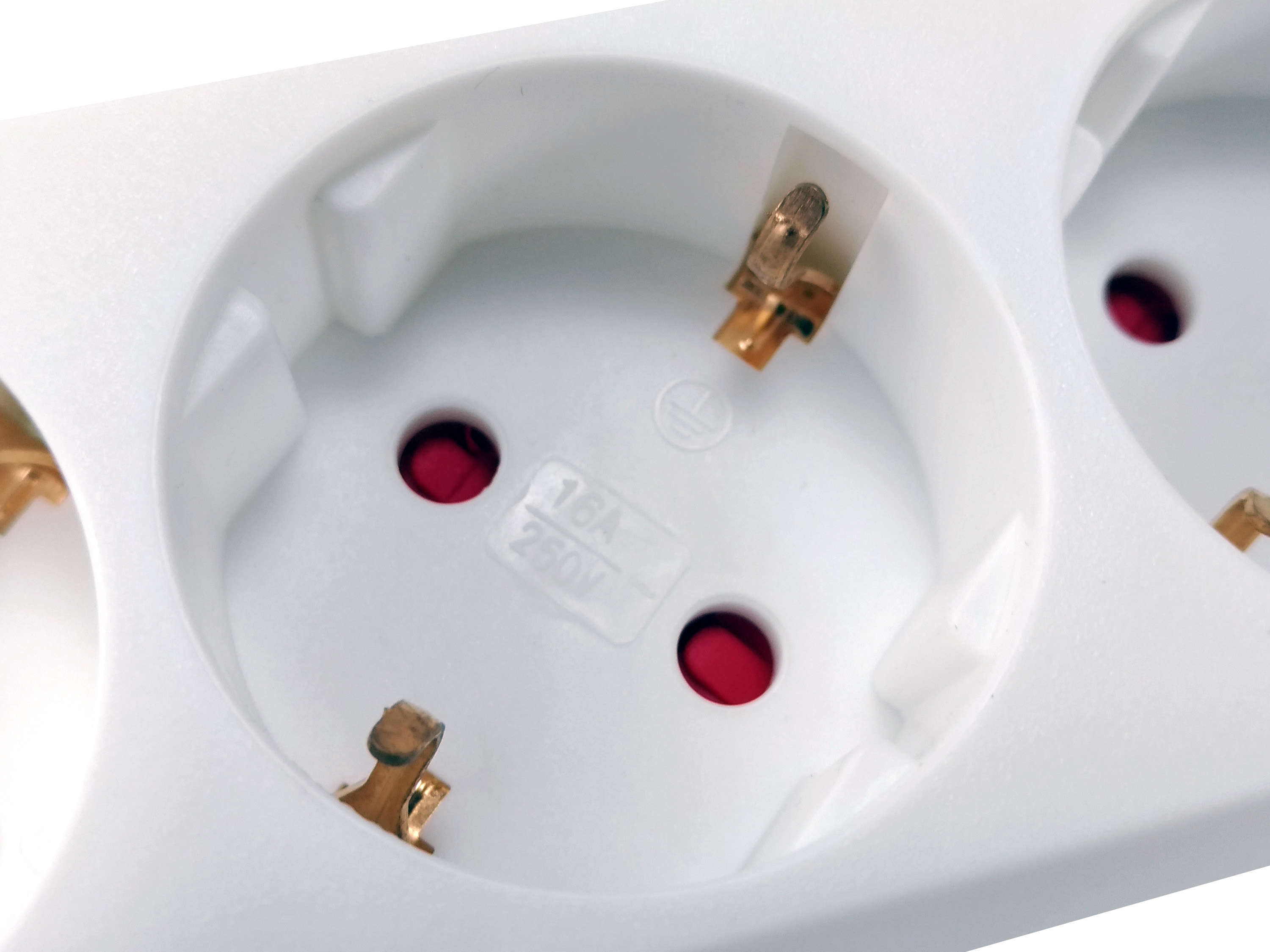 Equip Steckdosenleiste 6xSchuko+Switch->St.90°CL ws. Pla.