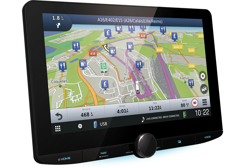 Kenwood DNR992RVS USB/BT/Navi/Camper/LKW 10,1''HD Display
