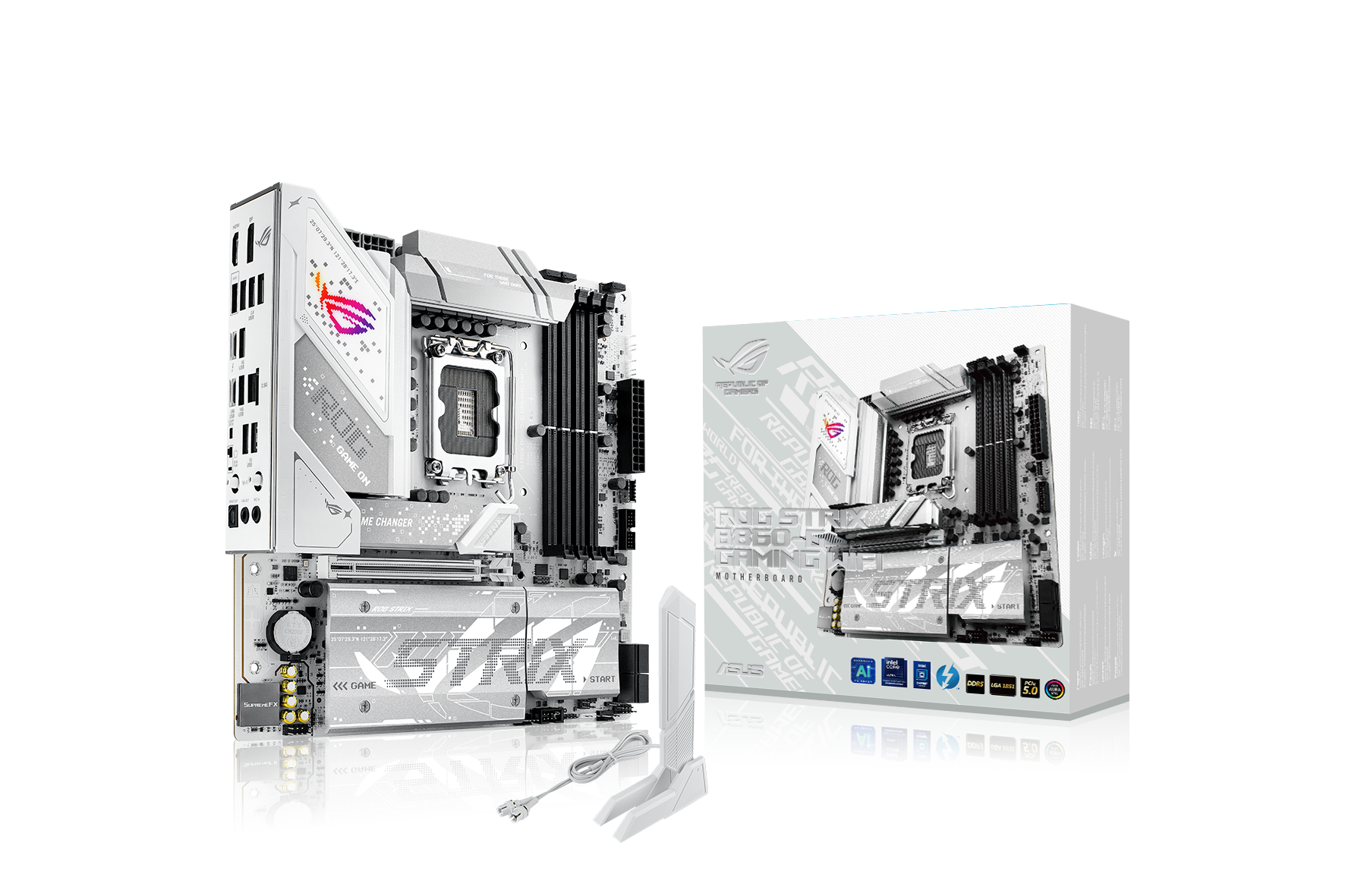 ASUS ROG STRIX B860-G GAMING WIFI (INTEL,1851,DDR5,mATX)