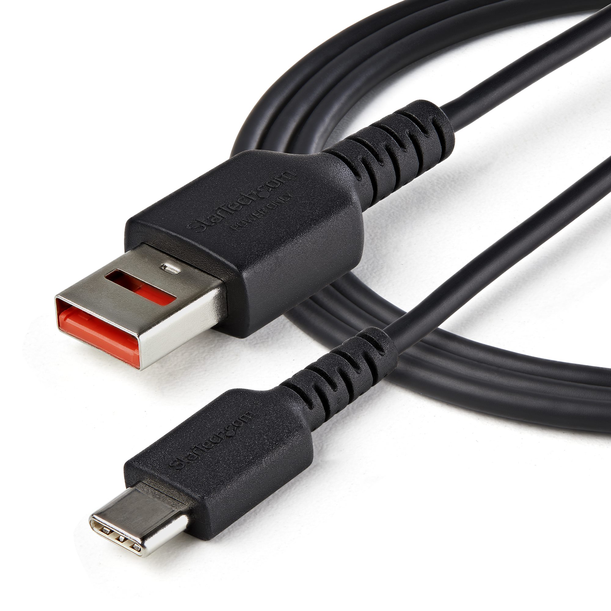STARTECH.COM 1m USB data blocker cable - USB-A to USB-C Safe charging cable - no data transfer - for mobile phone/tablet