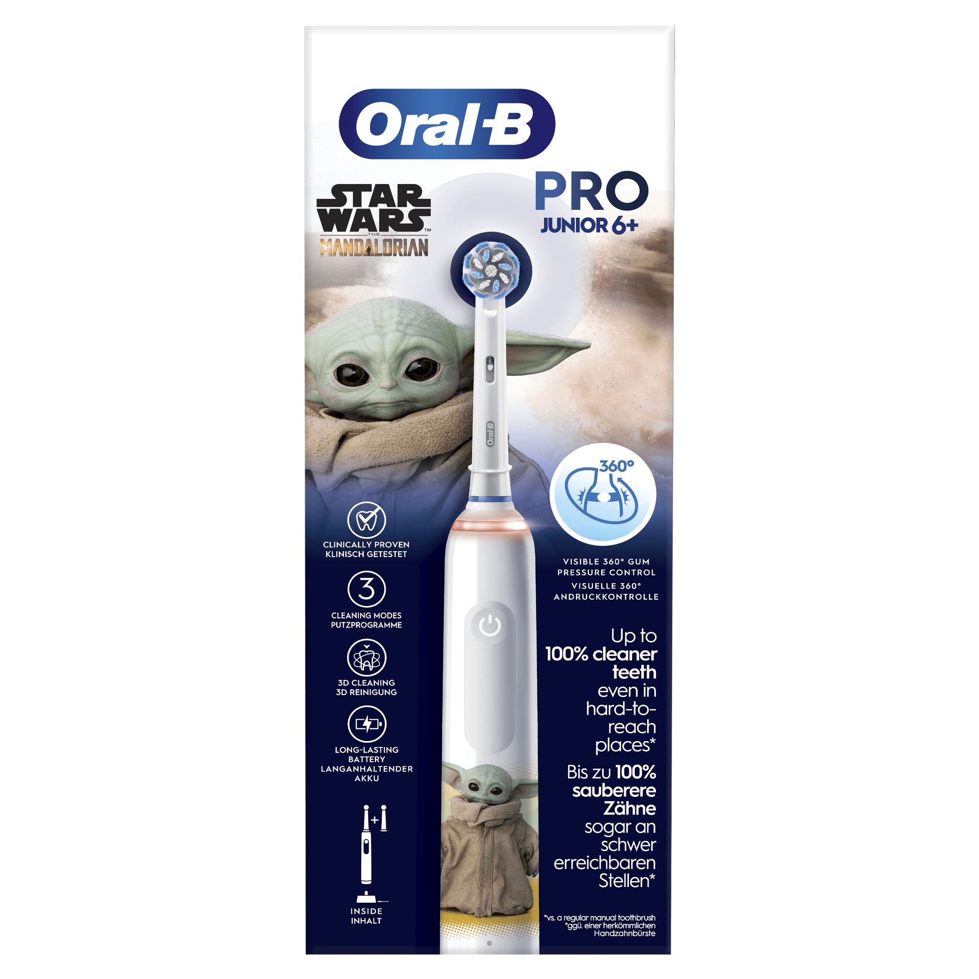 Braun Oral-B Junior Pro Grogu/Starwars