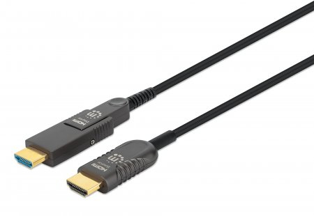 MANHATTAN HDMI LWL Stecker-Stecker/MicroHDMI St 4K@60Hz 20m