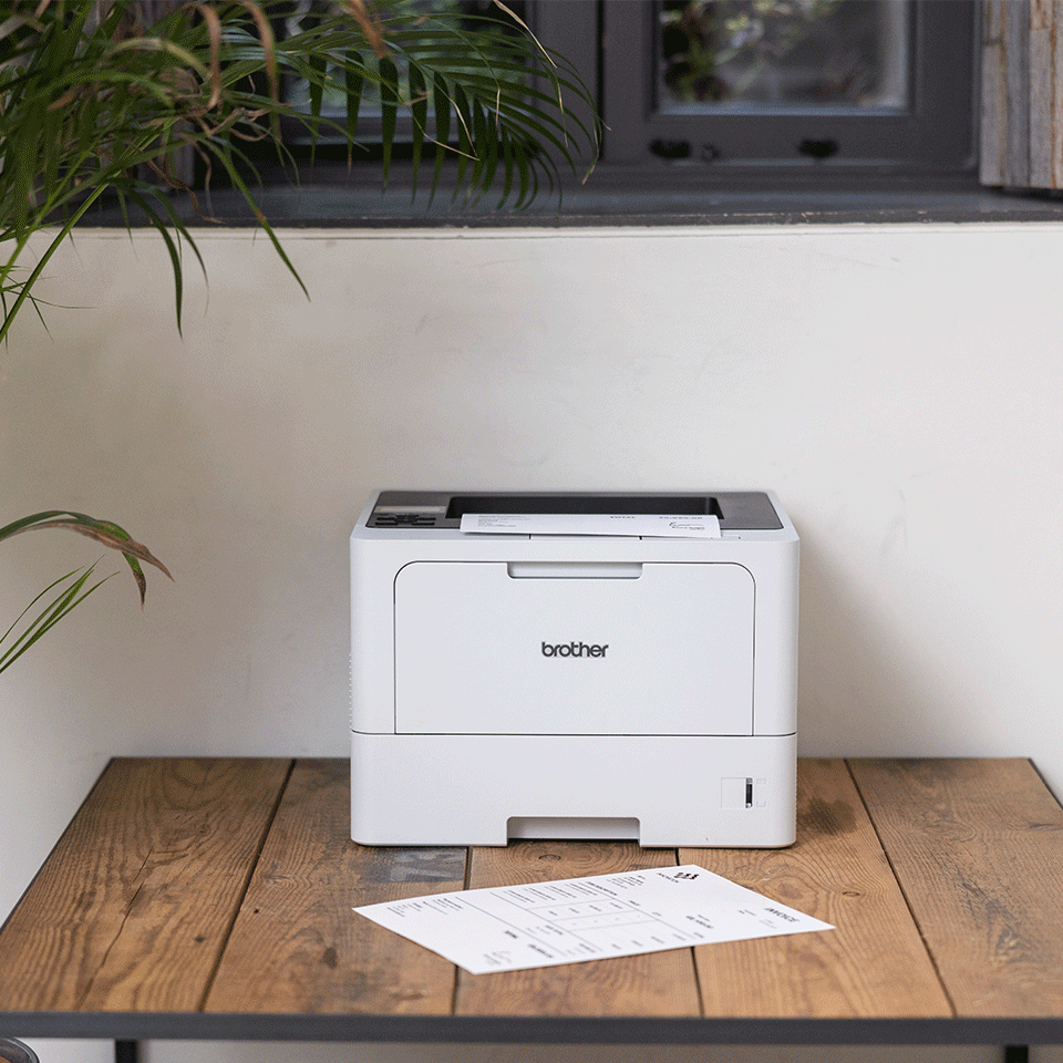 brother HL-L5210DN Laserdrucker grau