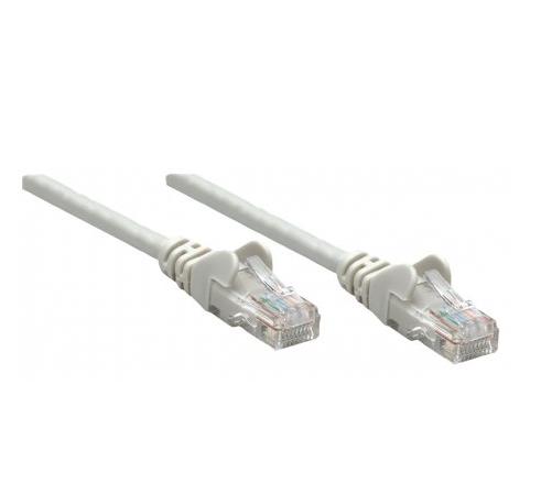 INTELLINET Netzwerkkabel Cat6A S/FTP CU LS0H 50m Grau RJ-45 Stecker / RJ-45 Stecker Vergoldete Kontakte
