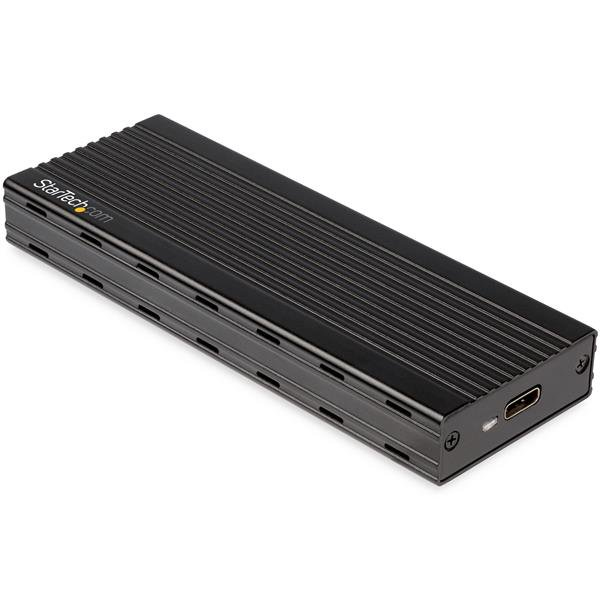 STARTECH.COM M.2 NVMe SSD-Gehäuse für PCIe-SSDs - USB 3.1 Gen 2 Type C - Thunderbolt 3-kompatibel - M2E1BMU31C