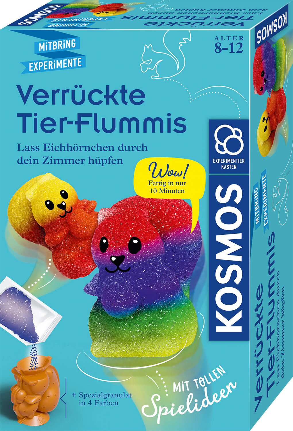 Verrückte Tier-Flummis, Experimentierkasten