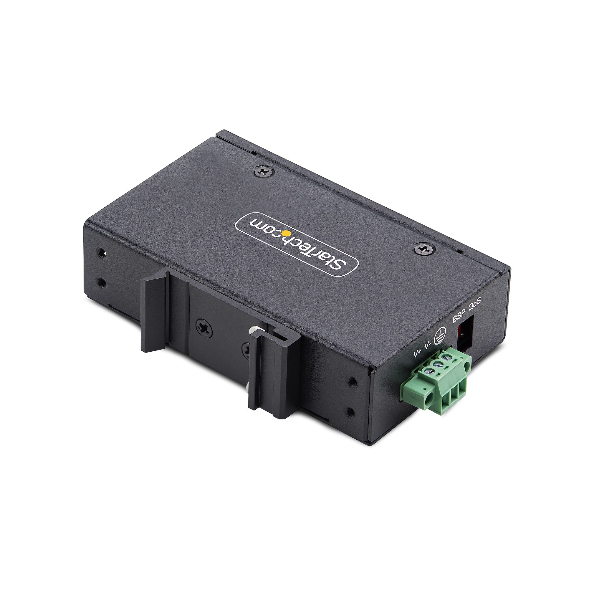 STARTECH.COM 5-Port Mini Netzwerk Switch fur Hutschiene/Wandmontage Unmanaged Industrie Gigabit LAN Switch 1Gb IP30 9-60 VDC TAA