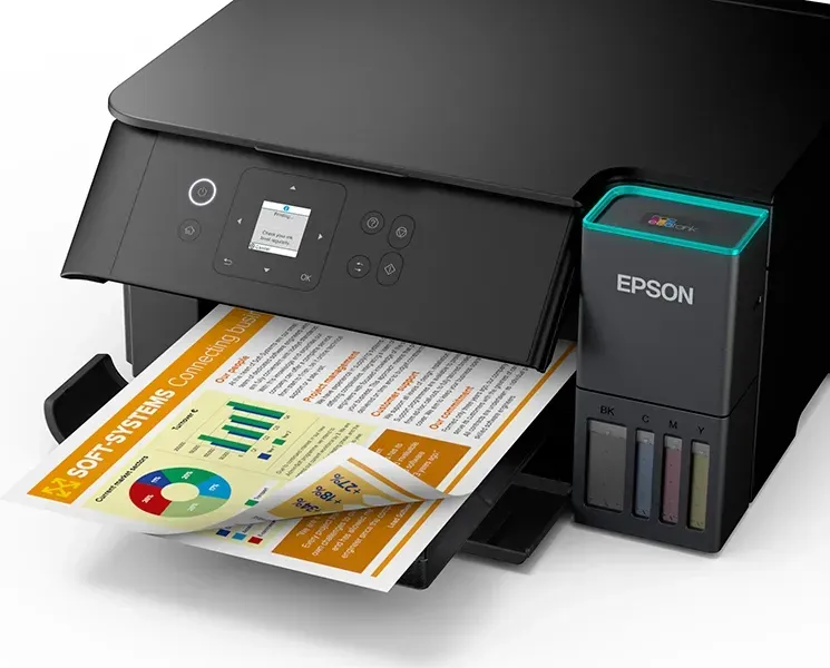 EPSON EcoTank ET-2950 3 in 1 Tintenstrahl-Multifunktionsdrucker schwarz