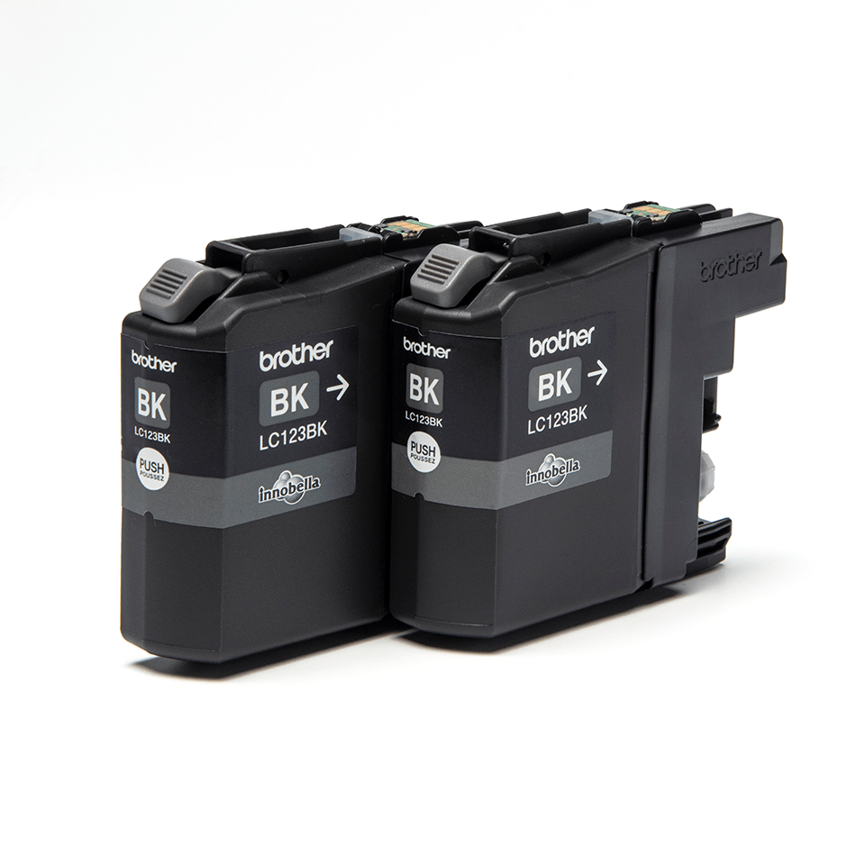 brother LC-123BK schwarz Druckerpatronen, 2er-Set