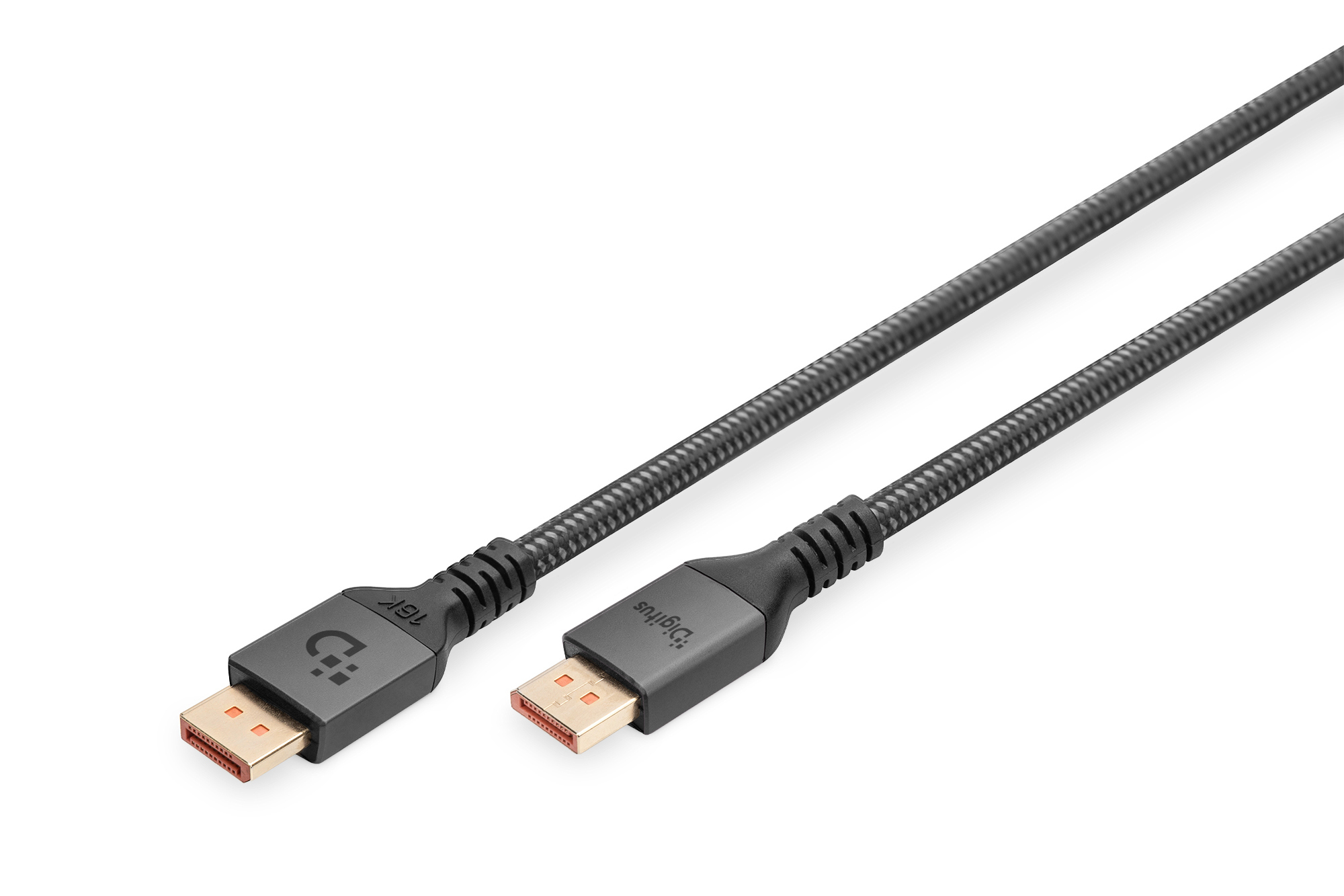 DIGITUS DisplayPort Anschlusskabel 2m 16K schwarz