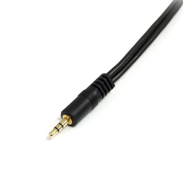 6IN STEREO SPLITTER CABLE .