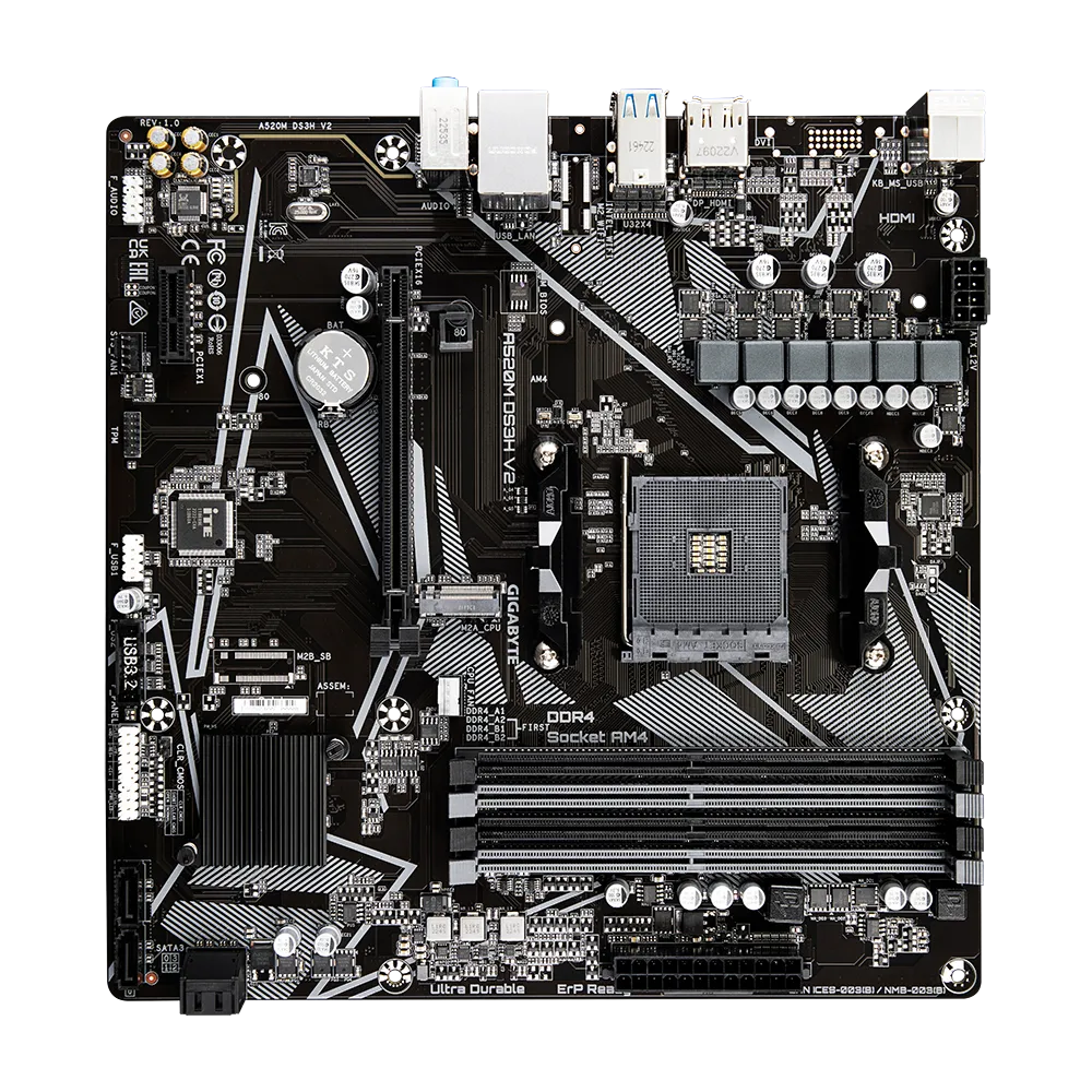 Gigabyte GA-A520M-DS3H V2(AM4) (D)