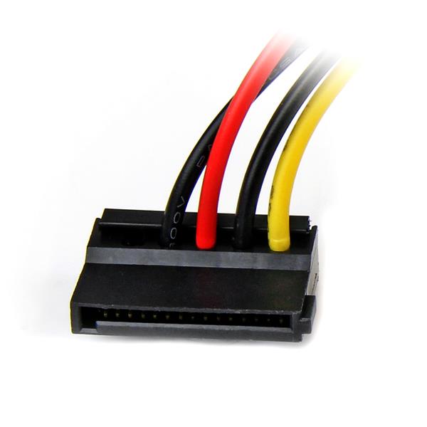 StarTech.com 15 cm 4-Pin Molex auf linksgewinkelt SATA Stromkabeladapter