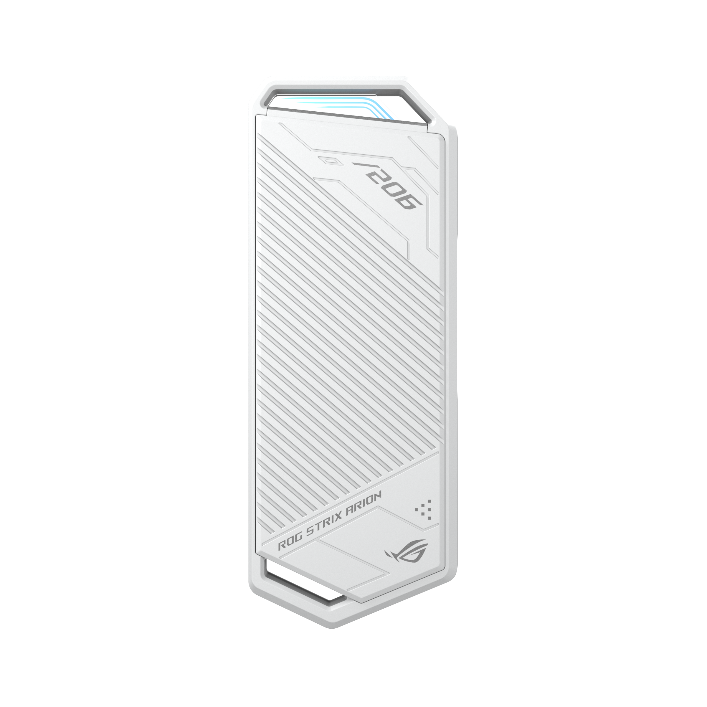 ASUS Geh USB ROG Strix Arion White M2 SSD Gehäuse mit Aura