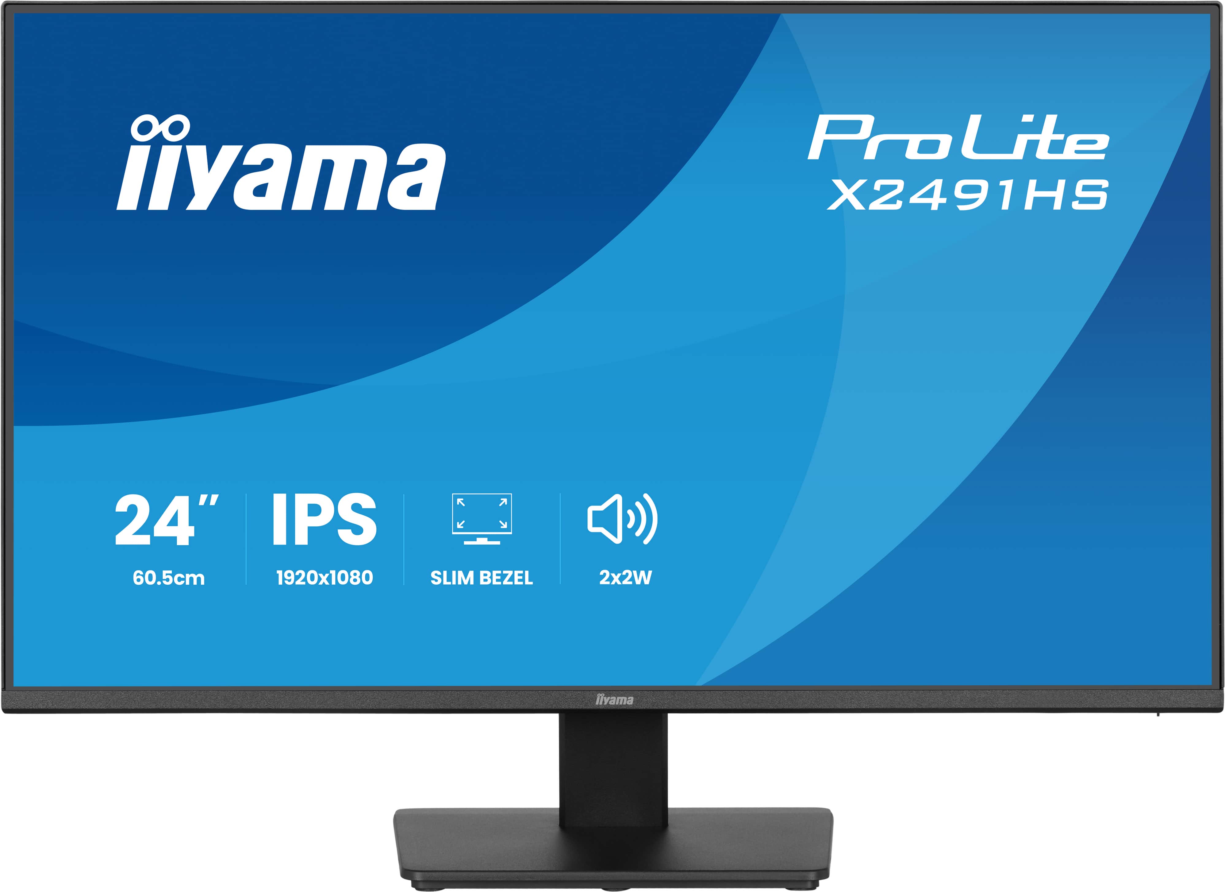 IIYAMA 60,5cm (23,8) X2491HS-B1 16:9 HDMI+DP IPS Speaker