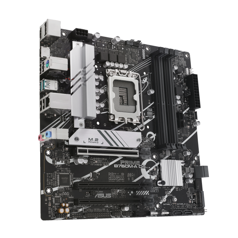 ASUS PRIME B760M-A D4-CSM LGA1700 4xDDR4 microATX 4xSATA MB DP 1.4 2xHDMI 2.1