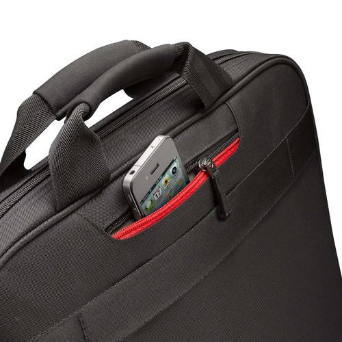 case LOGIC® Laptoptasche Polyester schwarz 3201434 bis 43,2 cm (17 Zoll)