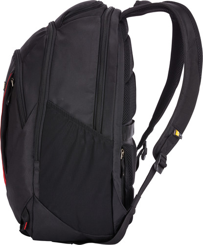 case LOGIC® Laptop-Rucksack Evolution Kunststoff schwarz, rot 29,0 l bis 40,6 cm (16 Zoll)