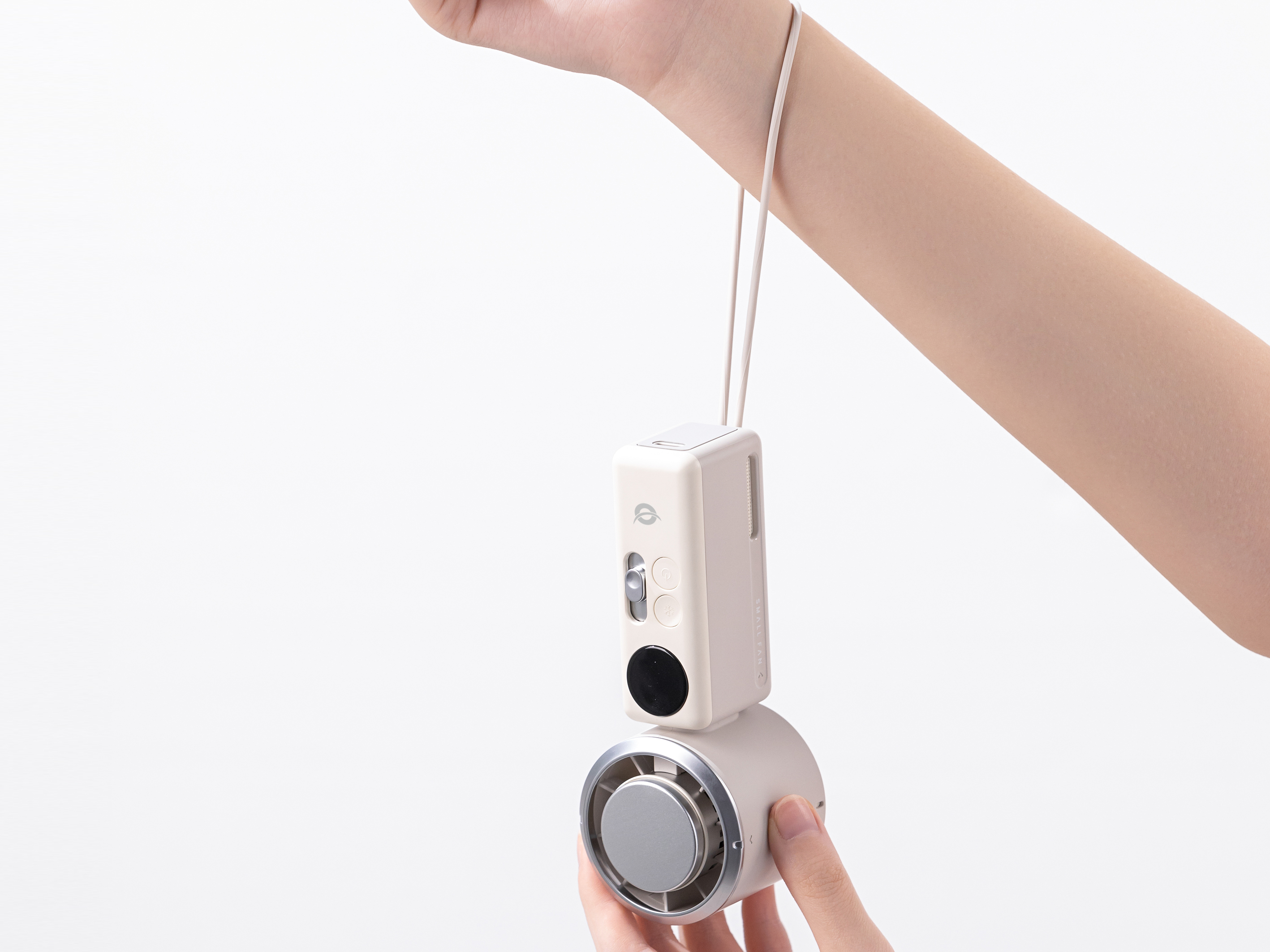 CONCEPTRONIC Lüfter Turbo USB-C->USB-A mit Kühlplatte ws