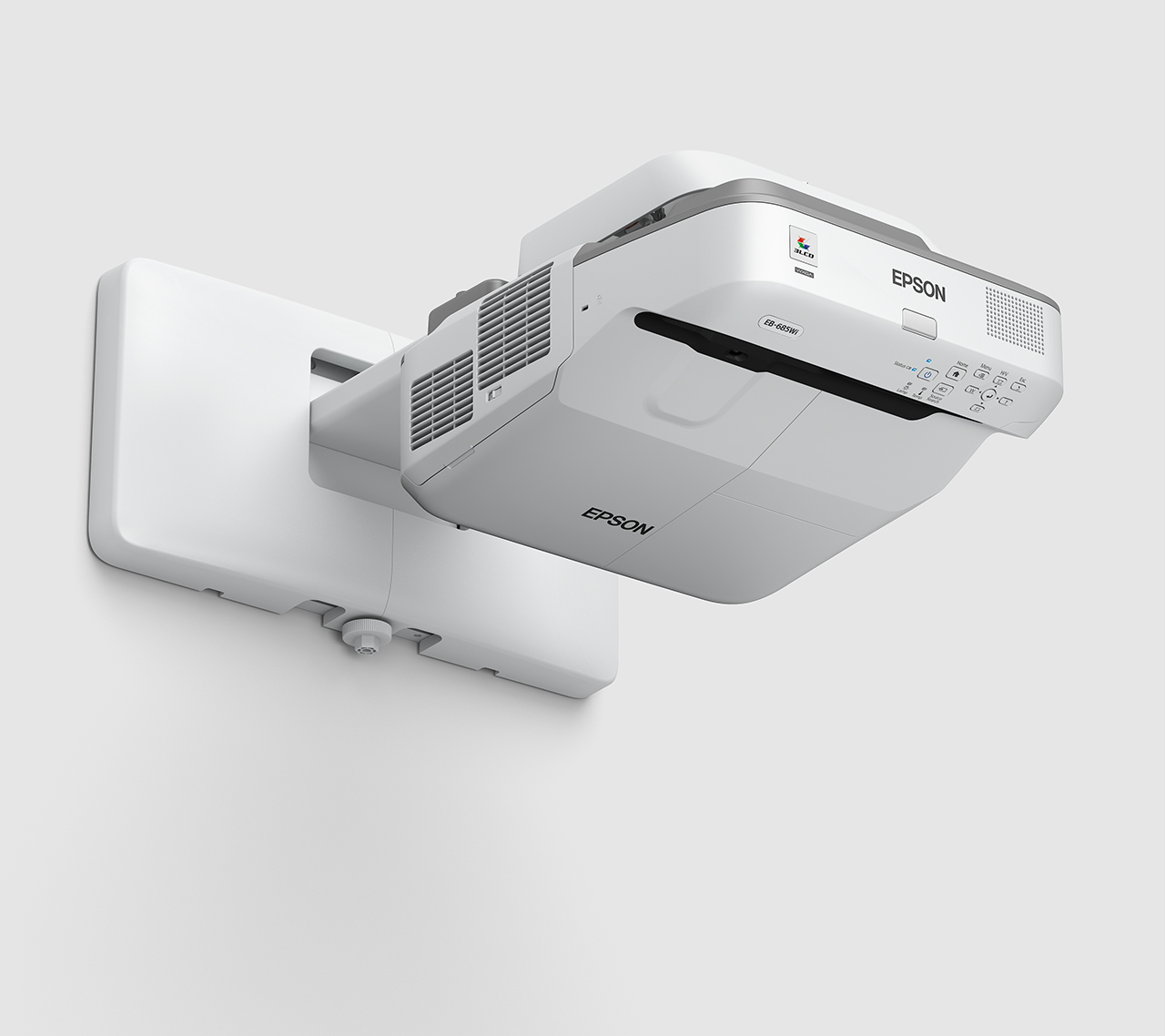 EPSON EB-685W 3LCD WXGA ultra short throw projector 1280x800 16:10 3500 lumen 16W speaker