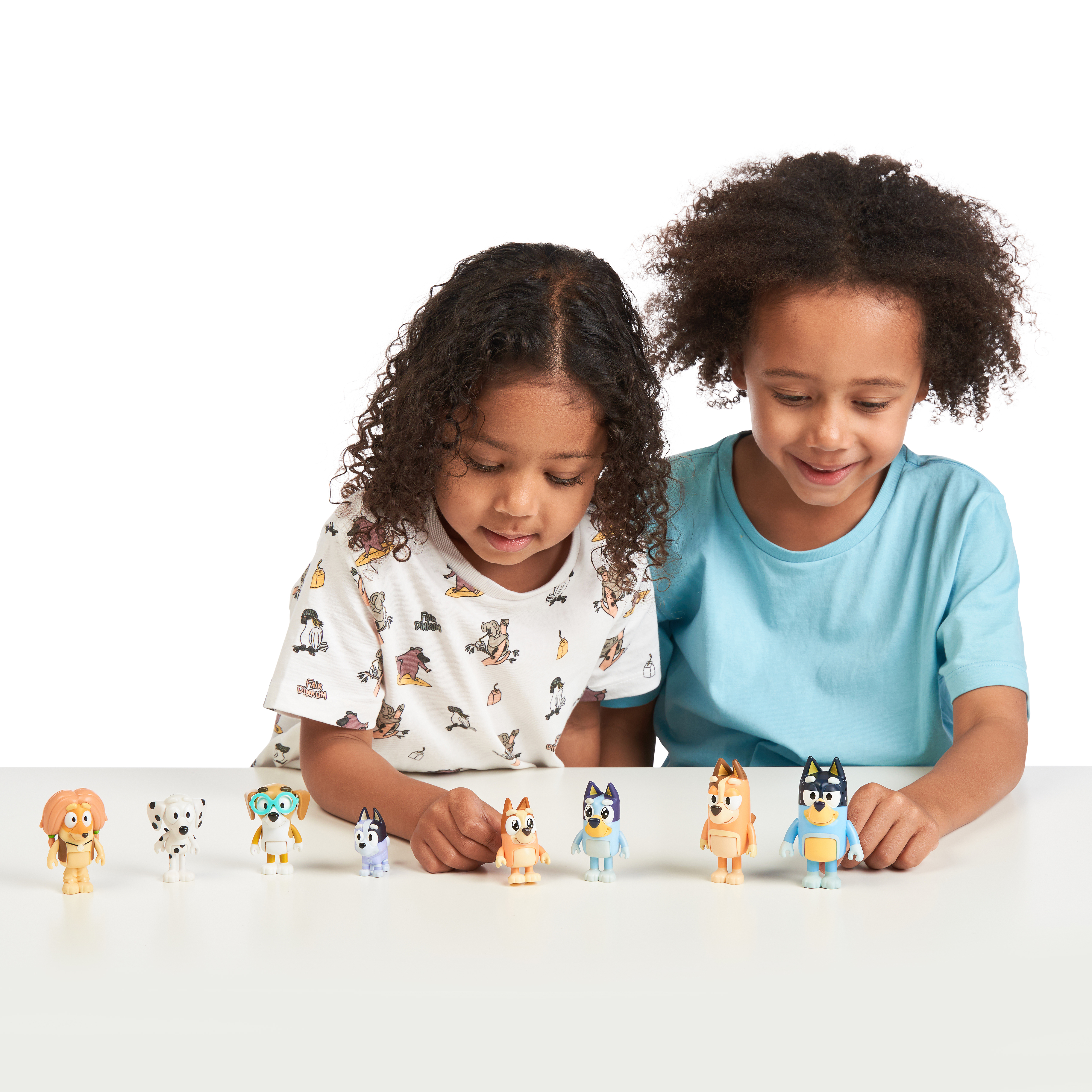 Bluey - 8-Figuren Mega-Pack, Spielgebäude