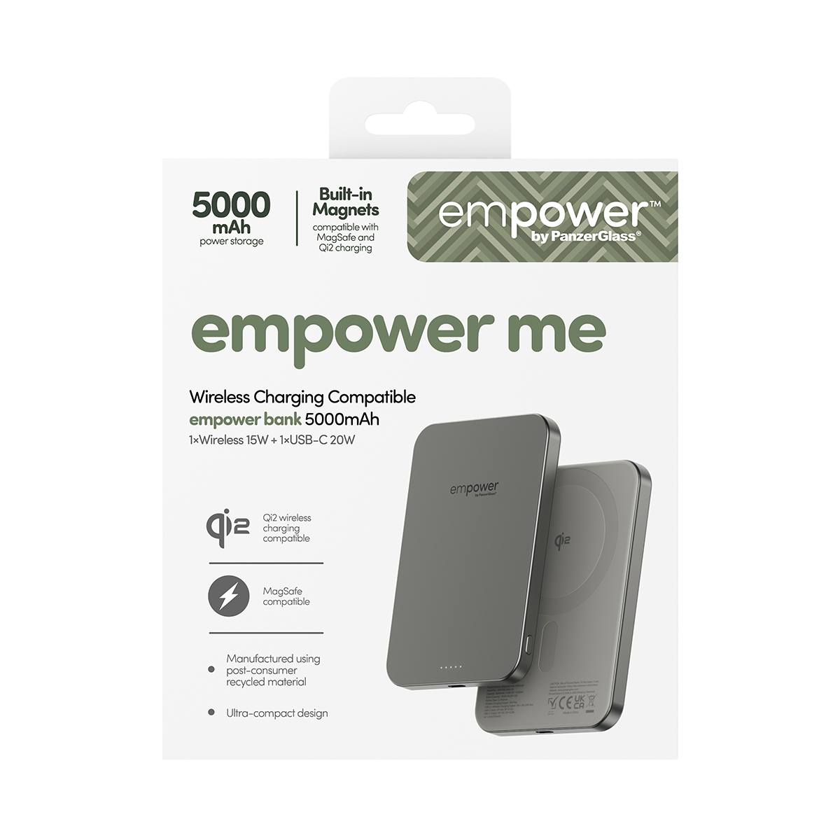 EMPOWER BANK 5000MAH TITANIUM