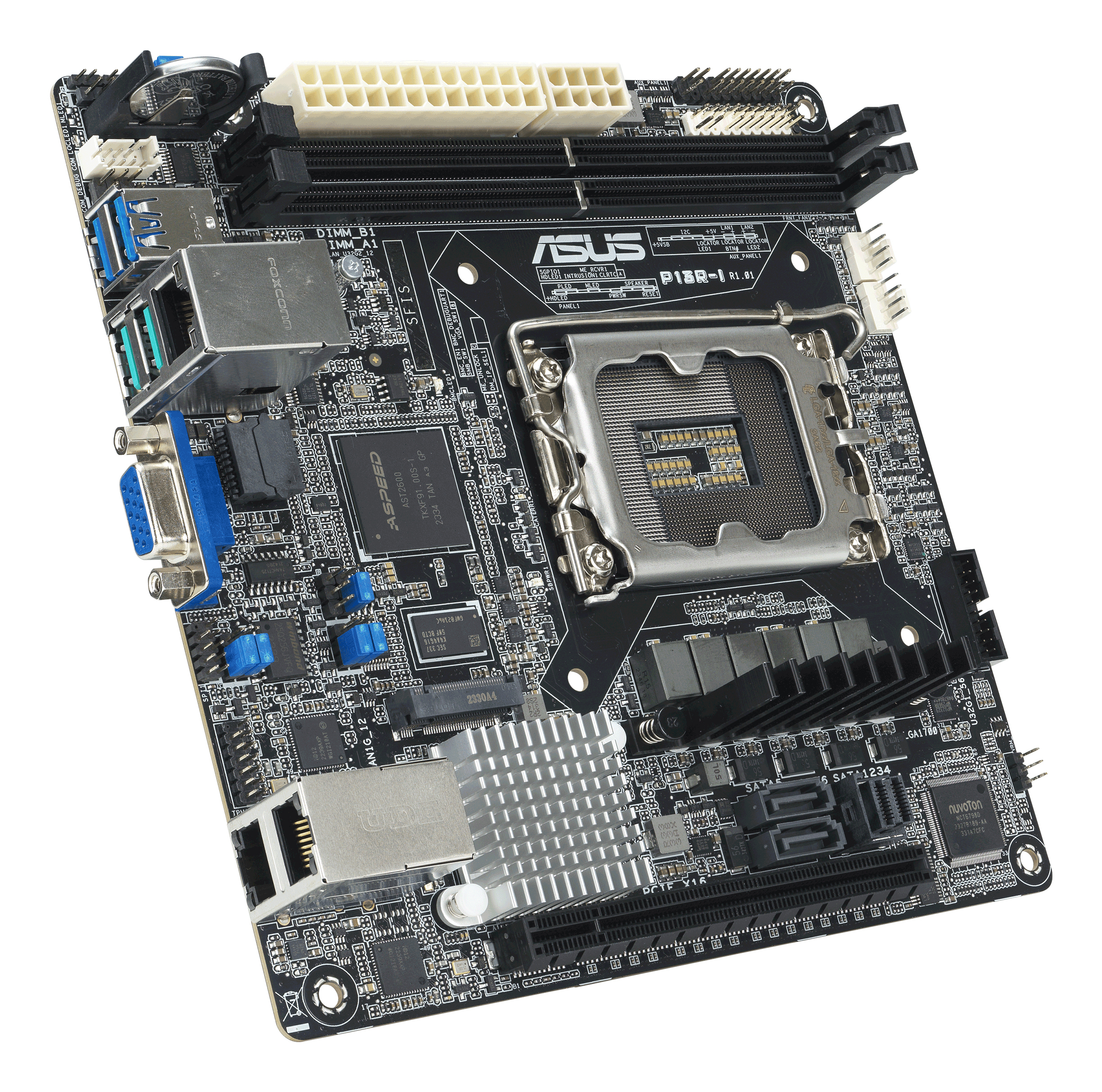 ASUS P13R-I LGA1700 Server MB 2xDDR5 1xM.2 6xSATA