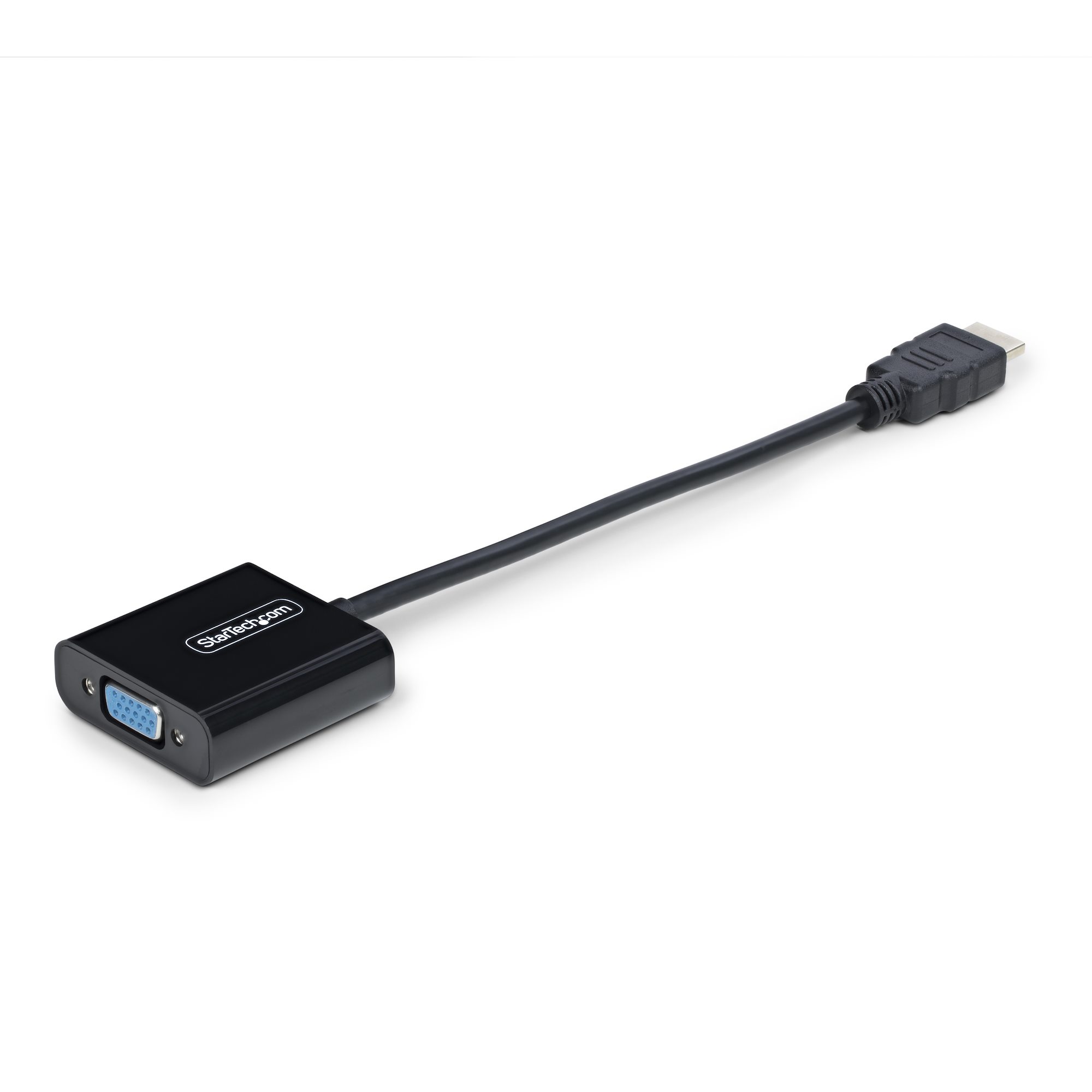 STARTECH.COM HDMI auf VGA Adapter/Kabel Aktiver HDMI Adapter/Videokonverter 1920x1080 1080p HDMI-Quelle zu VGA-Monitor