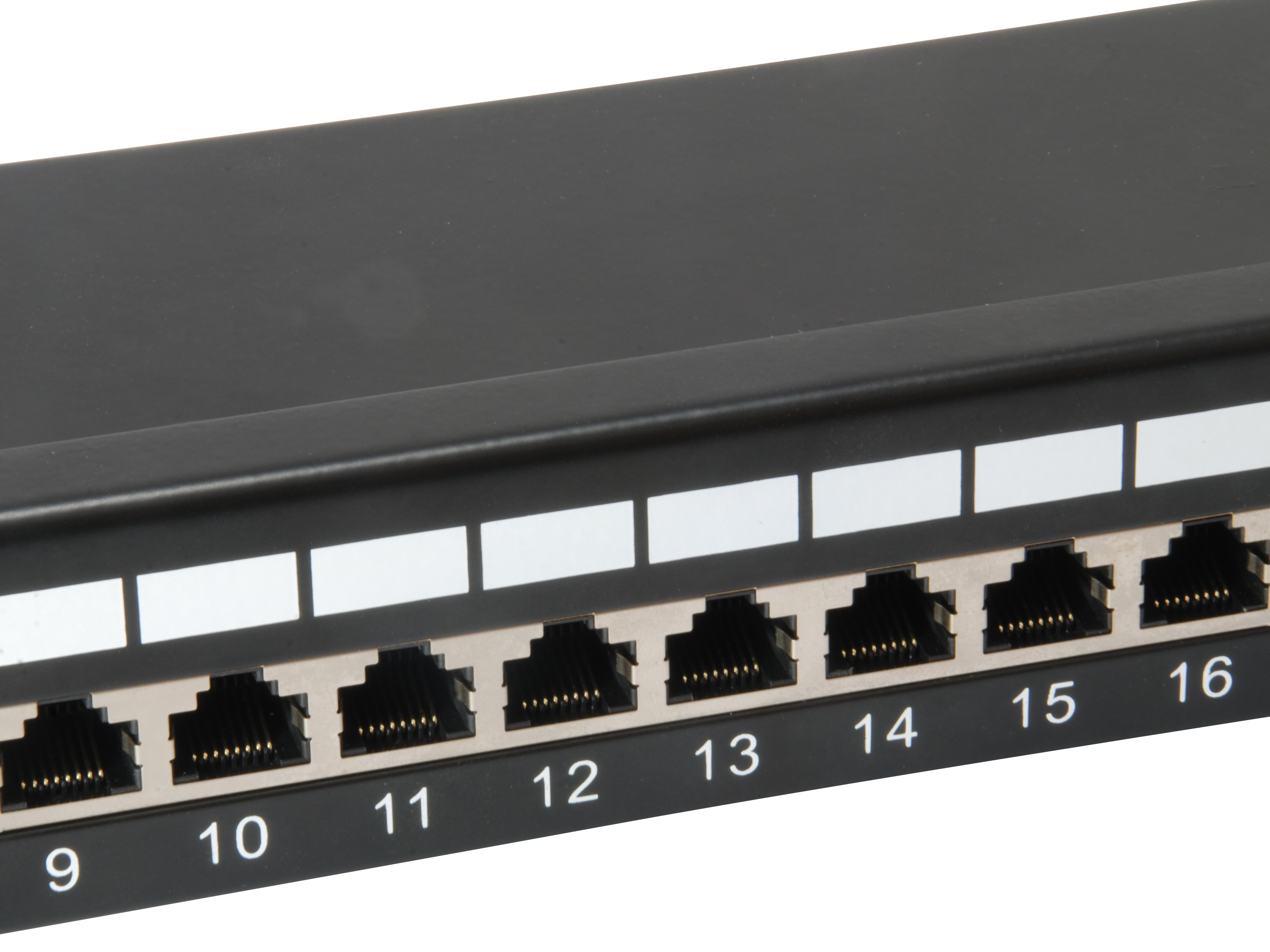 Equip 19 Patchpanel 24xRJ45 Cat6 FTP 1U 250MHz RAL9005