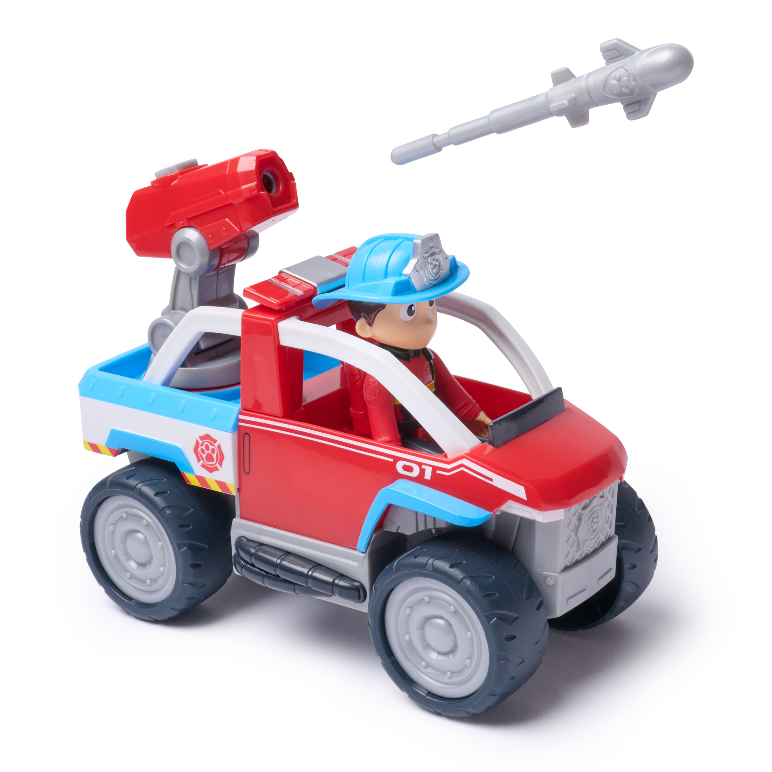 Paw Patrol Fire Rescue - Ryders Rettungsfahrzeug, Spielfahrzeug