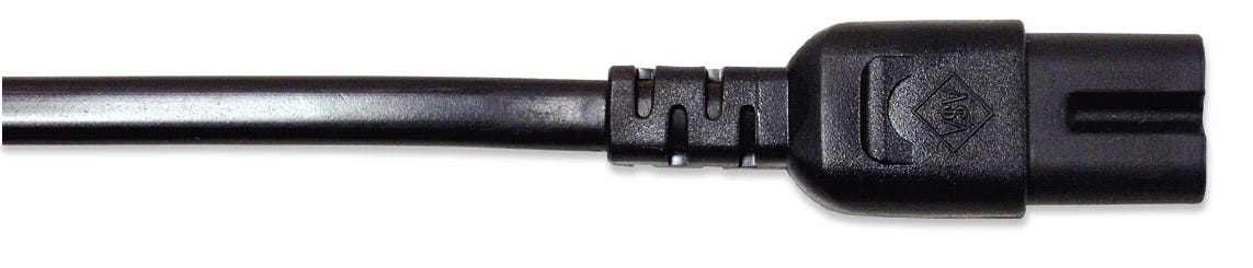 MANHATTAN Stromkabel Euro 8 1.8m schwarz