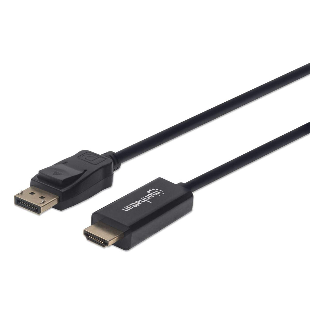 MANHATTAN 1080p DisplayPort auf HDMI-Kabel schwarz 1m