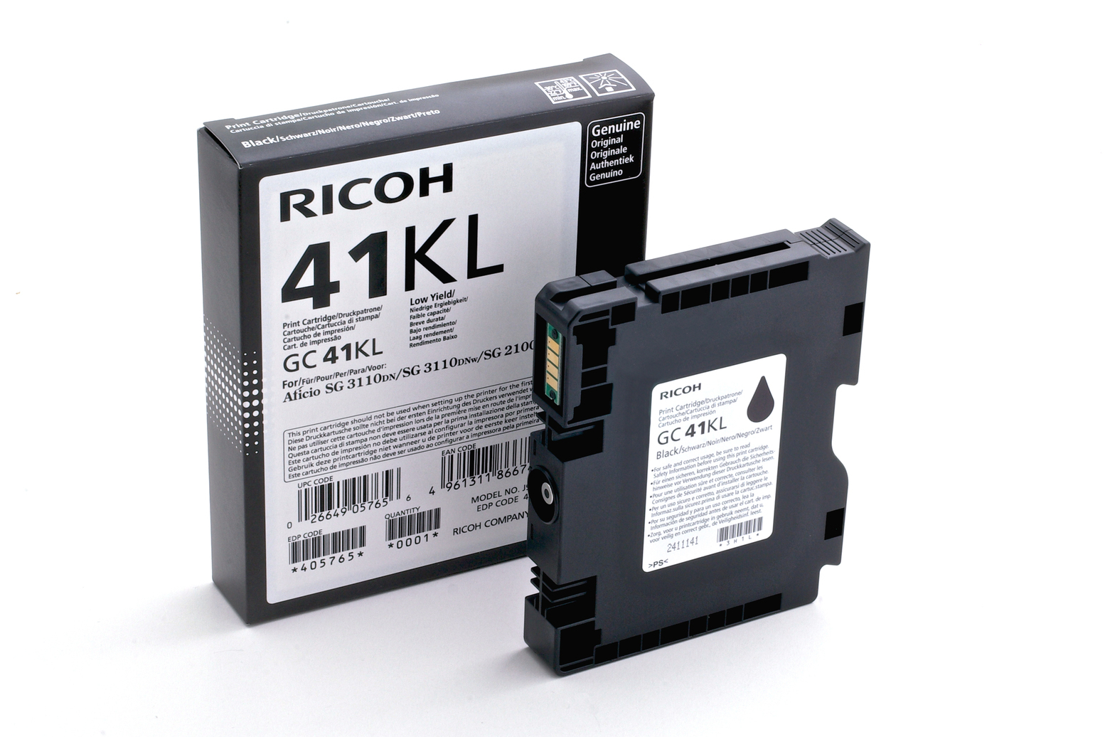 Ricoh Patrone GC41KL black 600 Seiten 405765