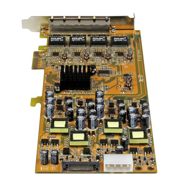 STARTECH.COM 4 Port Gigabit Power over Ethernet PCI Express Netzwerkkarte - PSE / PoE PCIe NIC - 4-fach (Quad) PCI-e Karte