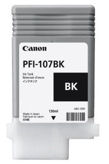 Patrone Canon PFI-107BK black