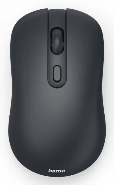 hama WM-200 Maus kabellos schwarz