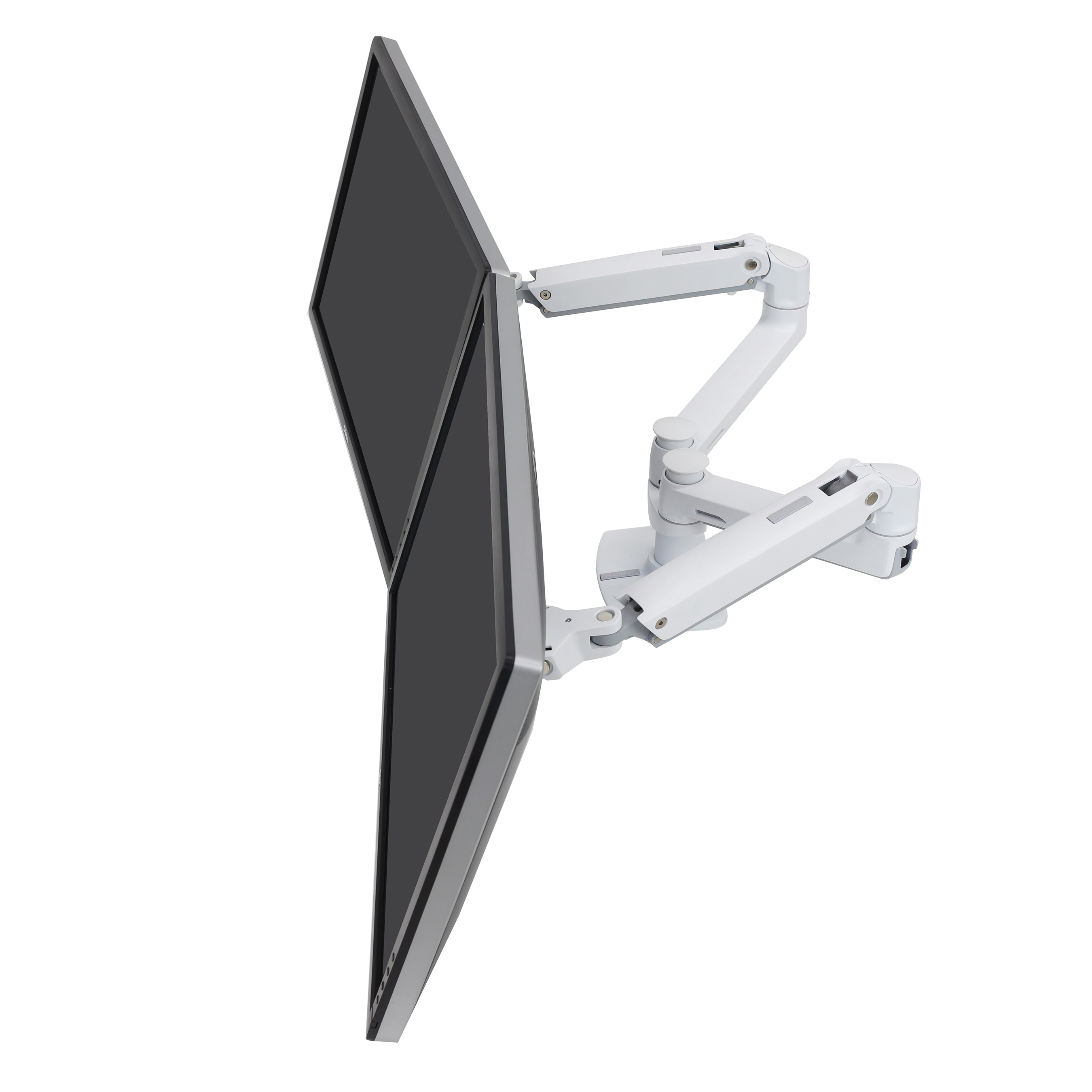 LX DUAL SIDE-BY-SIDE ARM WHITE 27IN 18.1KG LIFT 33 MIS-D 10Y WA