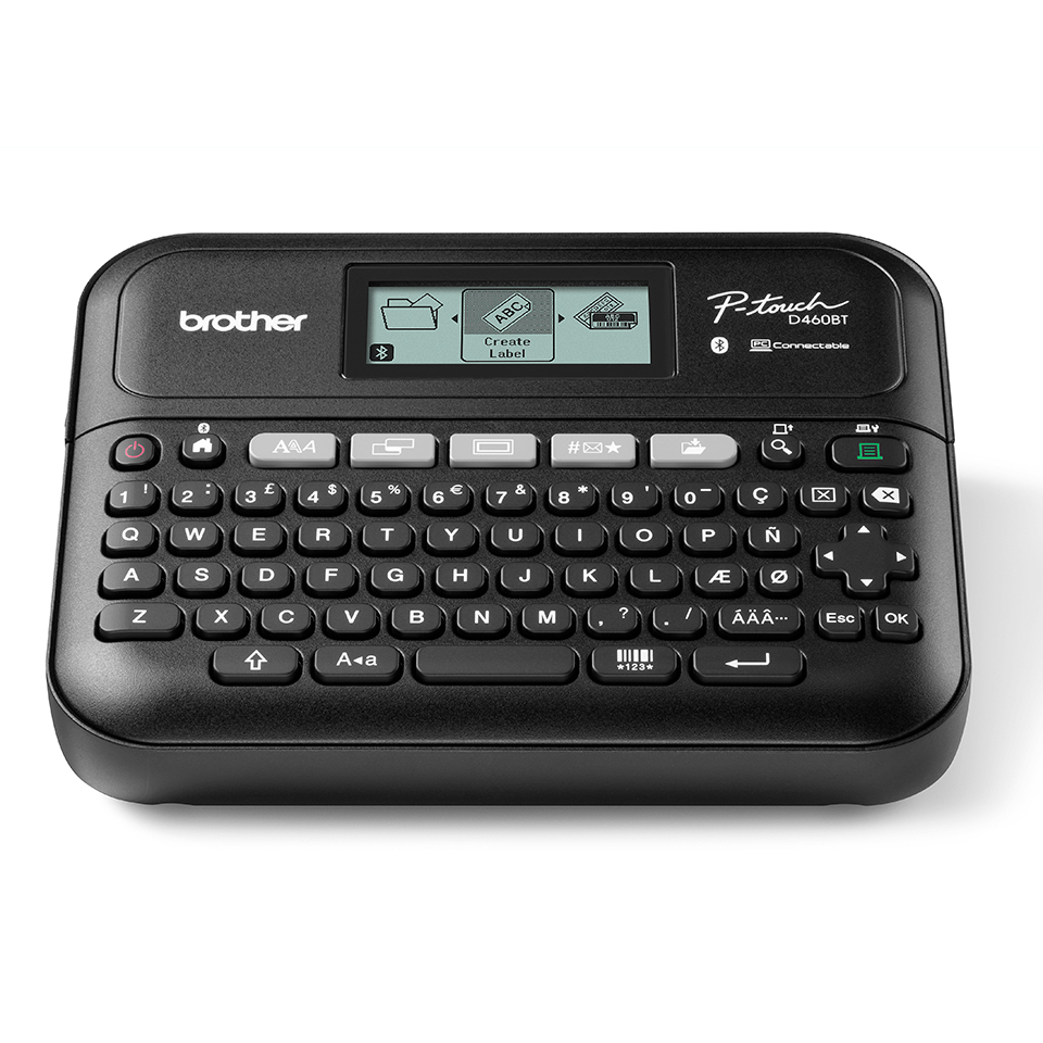 brother P-touch D460BTVP Beschriftungsgerät schwarz