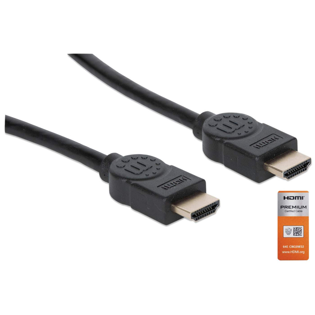 MANHATTAN Premium HDMI-Kabel Ethernet-Kanal 4K@60HZ 5m