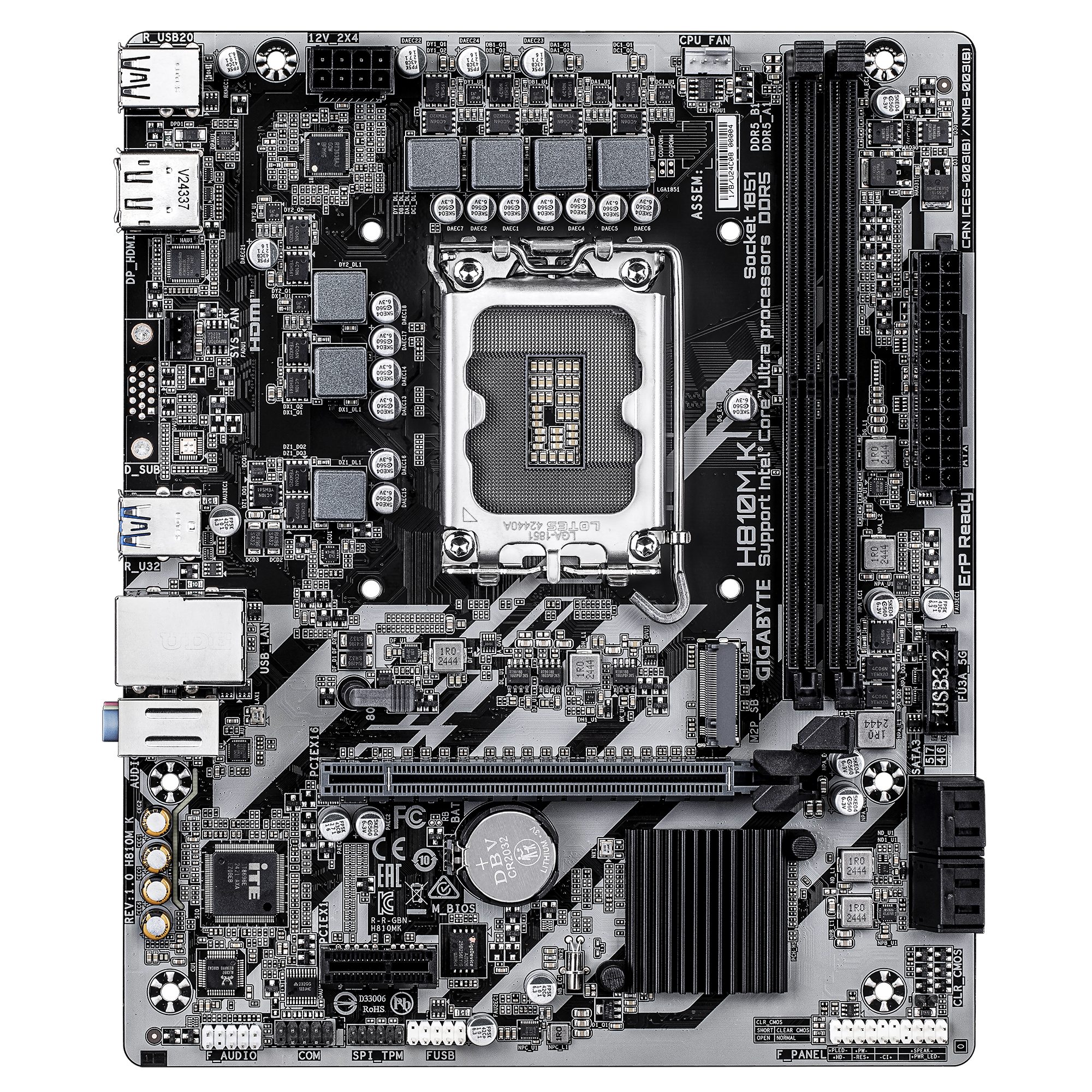 Gigabyte GA-H810M K (1851) (D)
