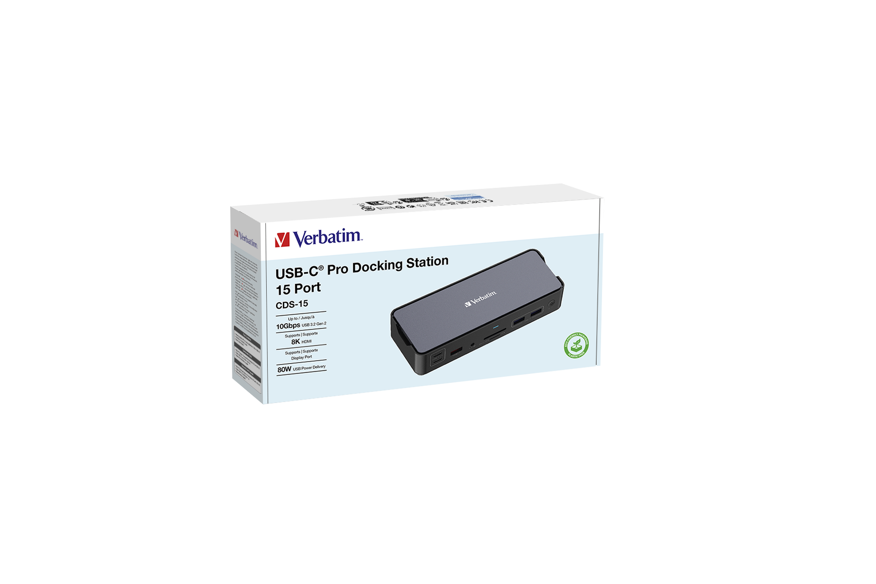 Verbatim USB-C Pro Docking Station 15 Port CDS-15