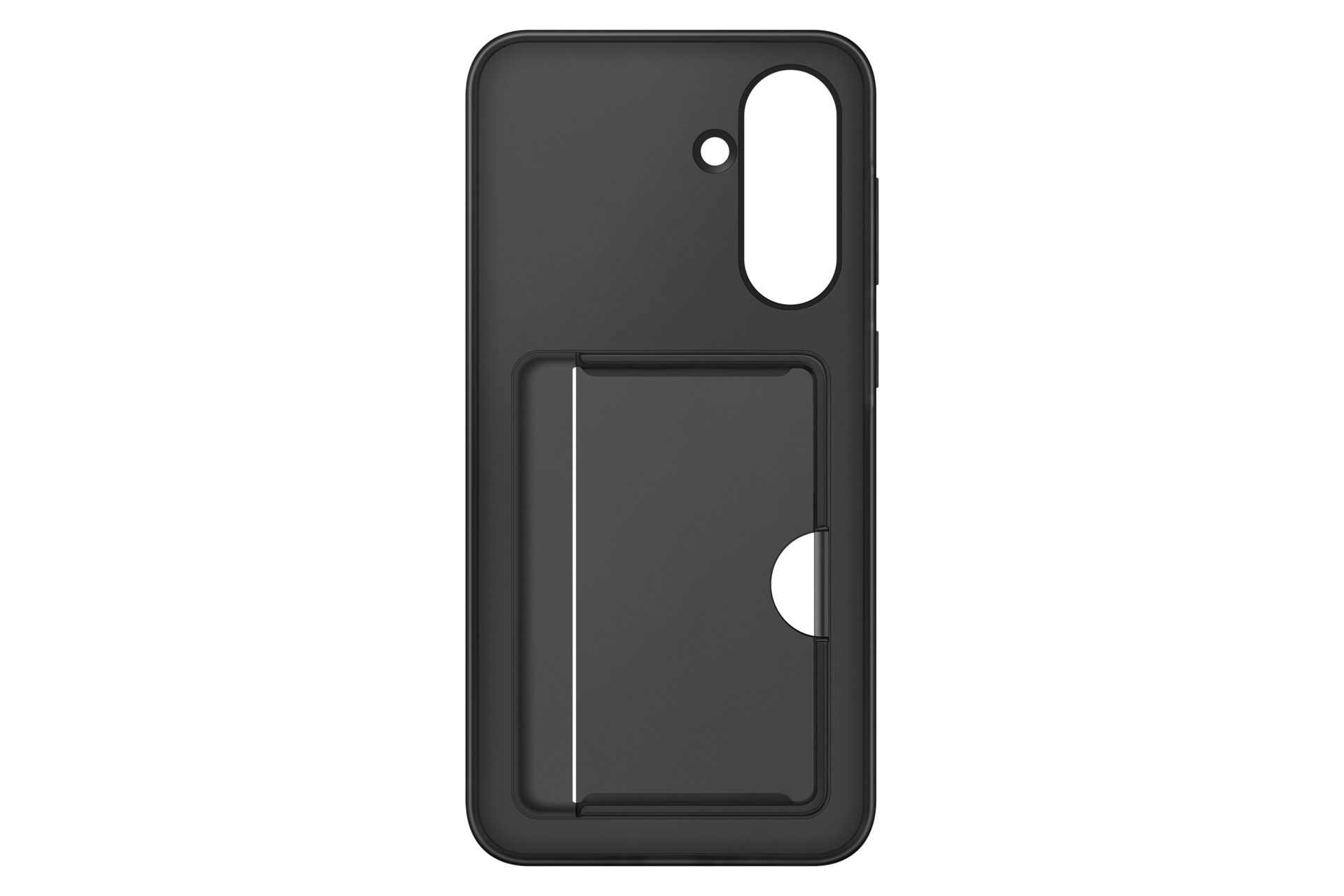 Samsung Smartphone Card Slot Case Black for Galaxy A36
