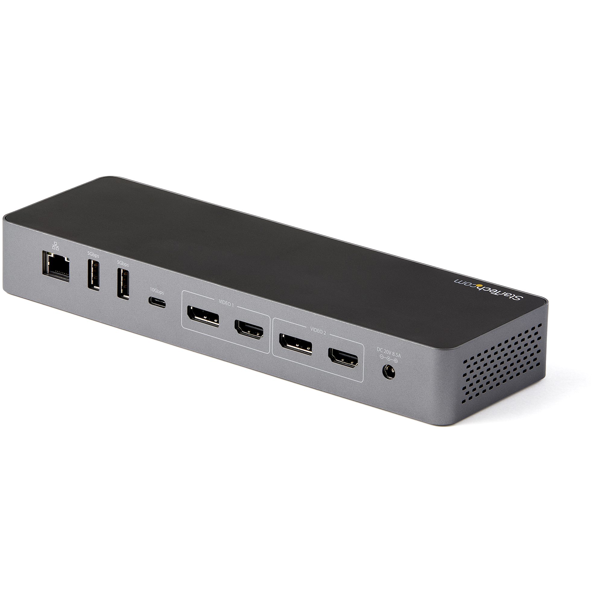 StarTech.com Thunderbolt 3 Dock USB-C Host-Kompatibilität Dual 4K 60Hz 96W PD